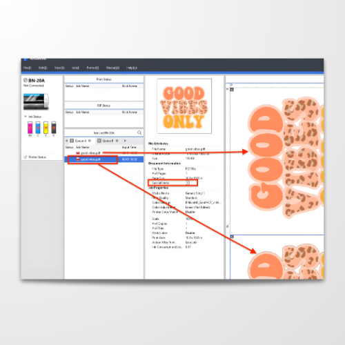 Cut Contour & Die-Line Setup