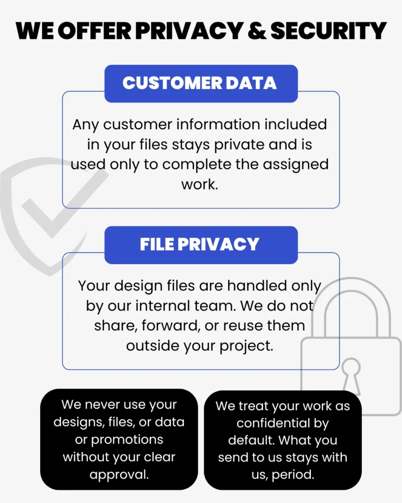 we protect your privacy magik designs for printers